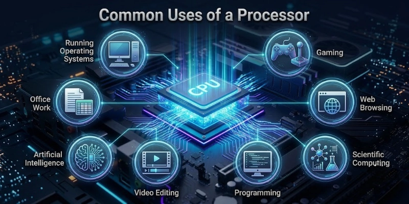 Common Uses Of A Processor