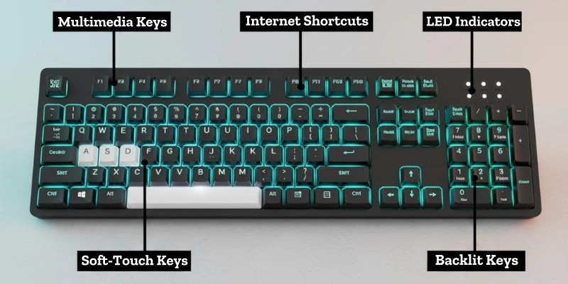 Features Of A Multimedia Keyboard