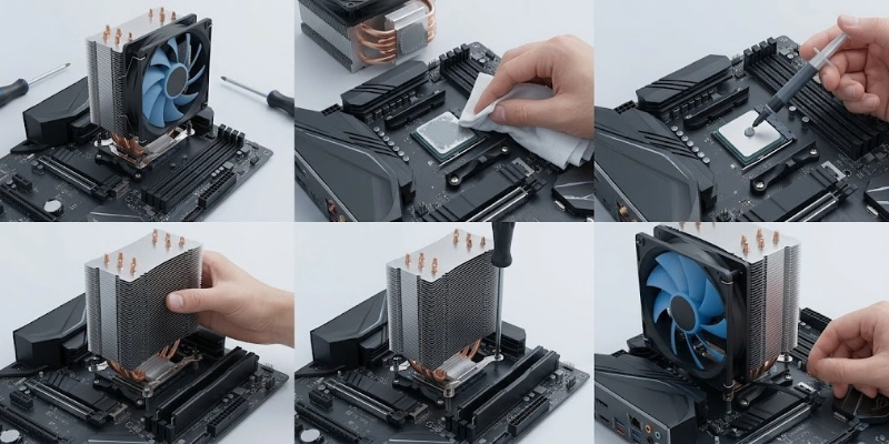 How To Install A Cpu Cooler How To Install A Cpu Cooler