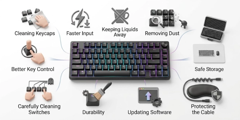How To Maintain A Gaming Keyboard How To Maintain A Gaming Keyboard