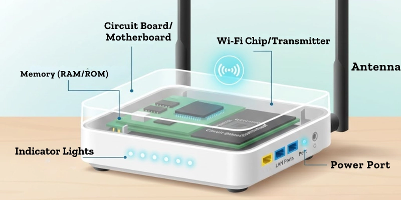 Parts Of A Wi-Fi Router