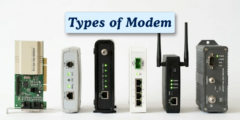 Types Of Modem Types Of Modem