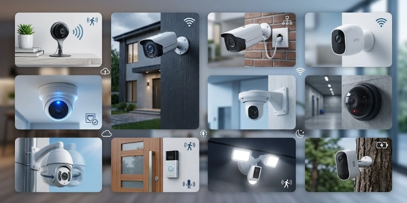 Types Of Security Cameras Types Of Security Cameras