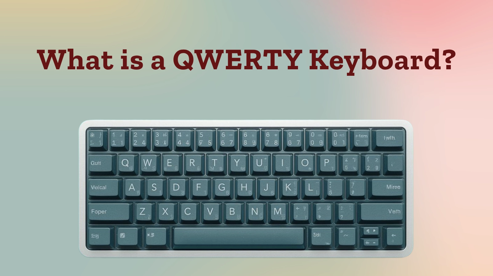 What Is A QWERTY Keyboard A Complete Quick Guide In 2026